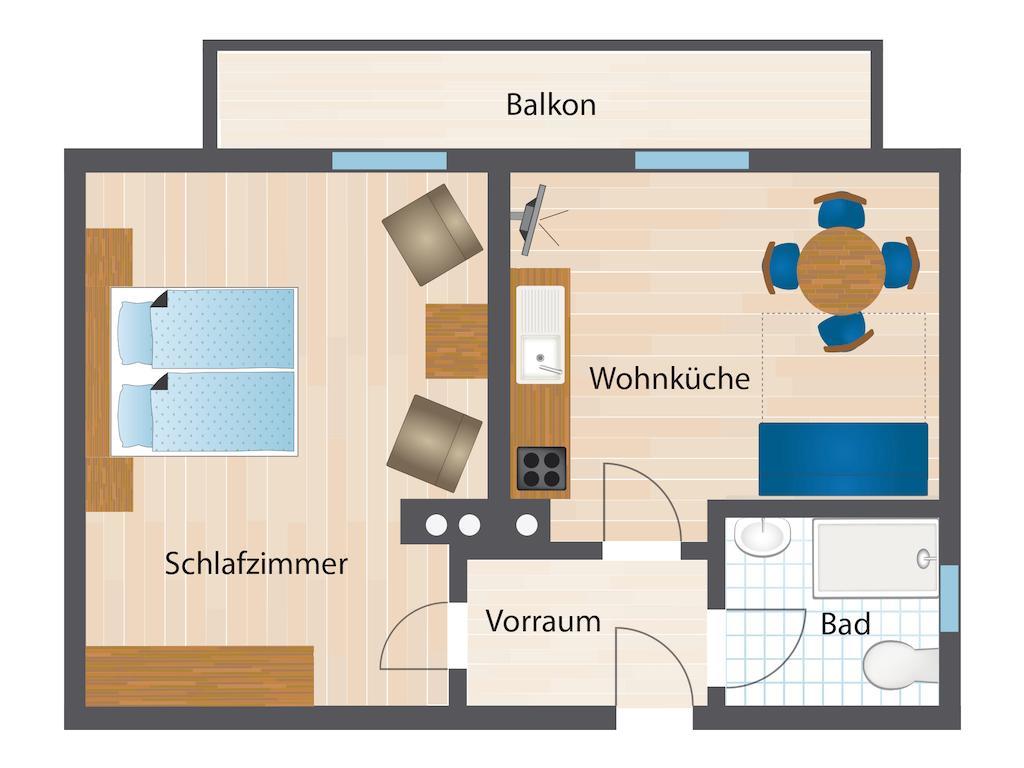Haus Pitzer/Apartments Troicher Schladming Rum bild