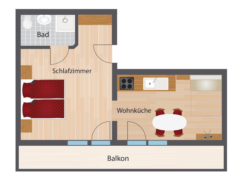 Haus Pitzer/Apartments Troicher Schladming Rum bild